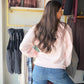 Pink Multi Pumpkin Crewneck