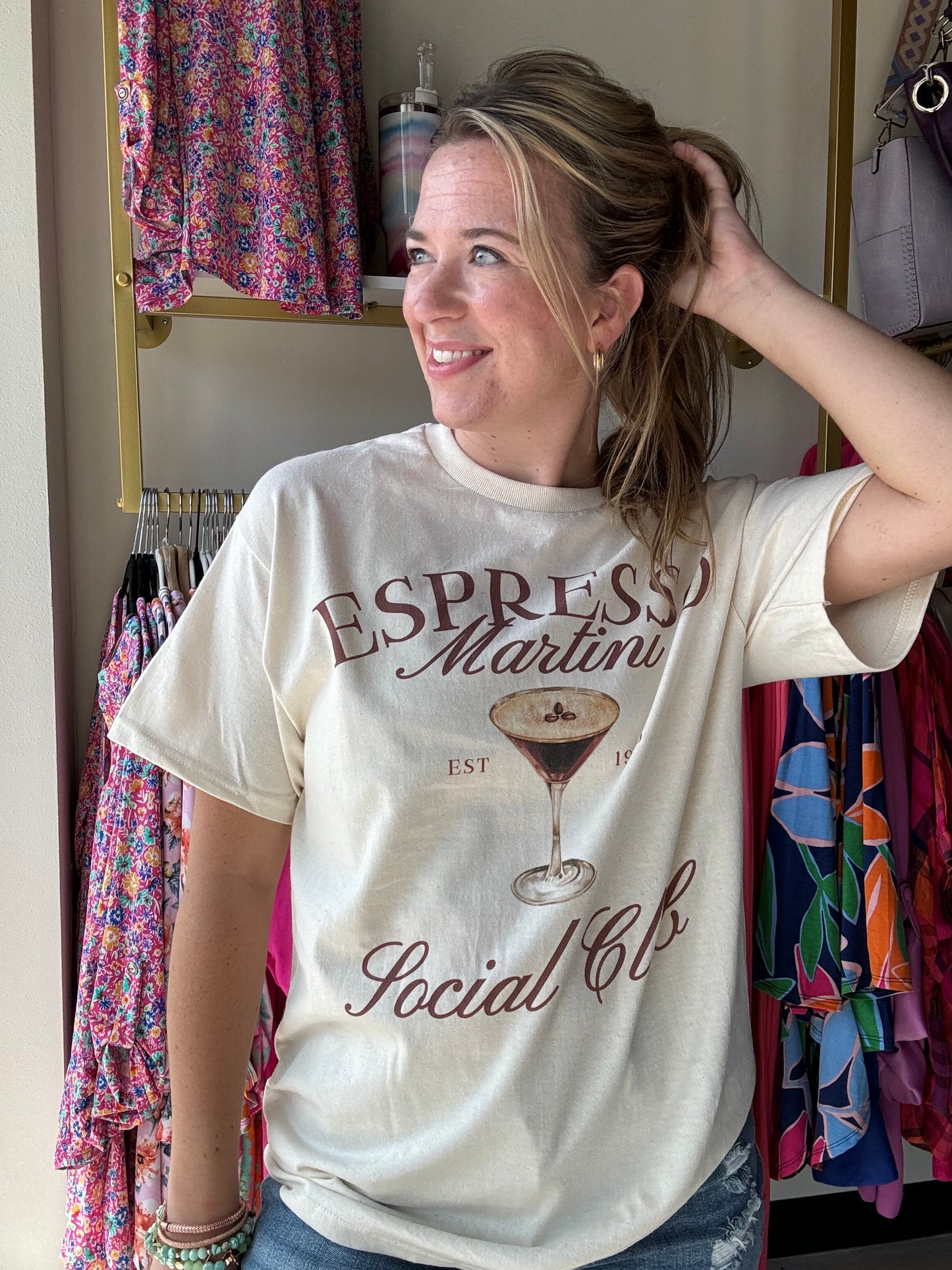 Espresso Martini Social Club Tee