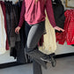 Pearl Embellished Bootcut Jeans