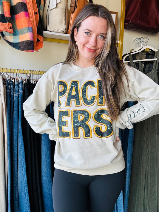 Packer “Sequin” Crewneck