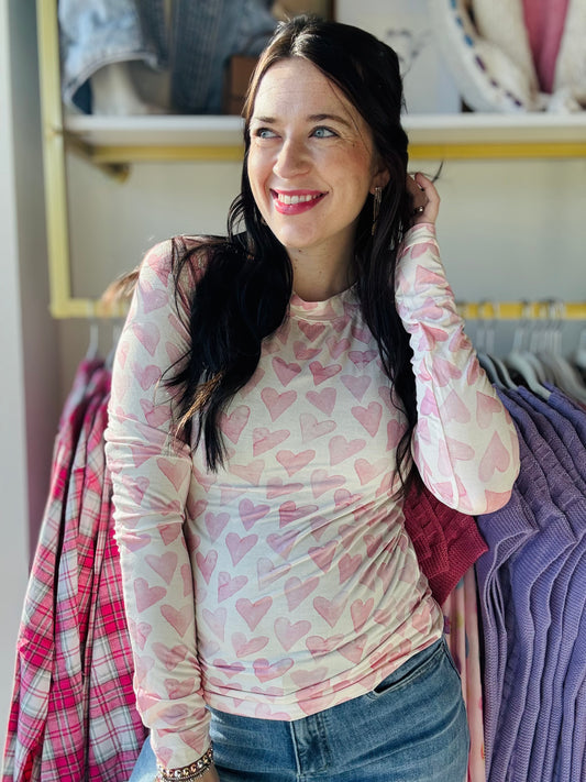 Blushing Hearts Blair Long Sleeve