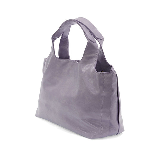 Lavender Candie Double Handle Bag