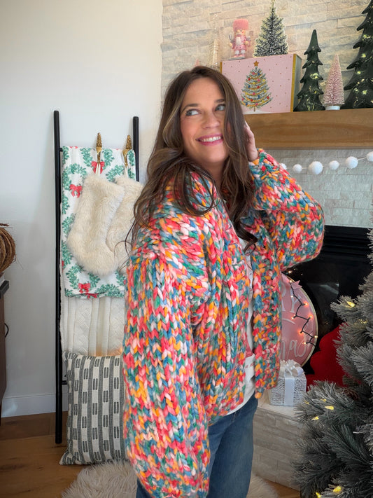 A Little Confetti for Your Everyday

Give your layering lineup a playful refresh with the Chunky Yarn Confetti Cardigan by Dreamers. Its chunky-yarn character and confetti-inspired style bring personality to a simple outfit, making it a lovely pick for coffee dates, weekend browsing, and casual holiday get-togethers.

Picture it paired with your favorite tee and denim for an afternoon out, then styled over a simple dress when evening plans come calling. It’s the piece to reach for when you want your layers 