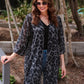 Spot On Charcoal Leopard Kimono