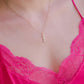 Rhinestone Mama Necklace