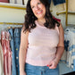 Cotierra

Elevate your daily rotation with this ultra-soft pink ribbed tank featuring delicate lace trim and trendy exposed seams. This feminine essential combines a flattering scoop neck with unique contrast stitching for a sweet, lived-in look that pairs perfectly with anything.

Delicate lace adds feminine charm.
Soft ribbed knit flatters every curve.
Trendy exposed seams for designer edge.
Breathable fabric for all-day comfort.
Versatile style for layering or solo.
Unique contrast stitching detail.

