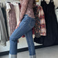 Lovervet by Vervet

HIGH RISE CUFFED SLIM STRAIGHT JEANS COMFORT STRETCH DENIM, HIGH RISE WAIST, SLIGHTLY DISTRESSED DETAIL, SINGLE CUFF HEM, CROPPED LENGTH, SLIM STRAIGHT JEANS

F. RISE: 10" / INSEAM: 27" / LEG OPENING: 14 1/2" / CUFF: 4" X 1
