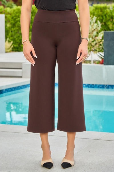 Wide Cropped Magic Pants