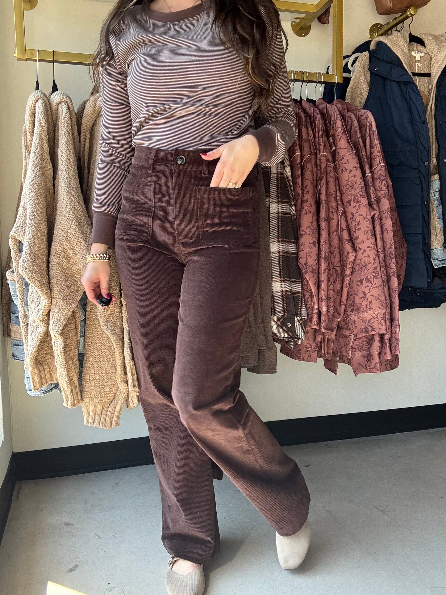 Coffee Bean Gladys Pants