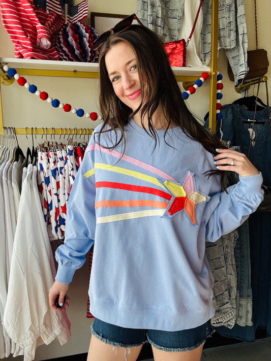 Rising Star Terry Knit Pullover