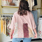 Pink Washed Patchwork Tee