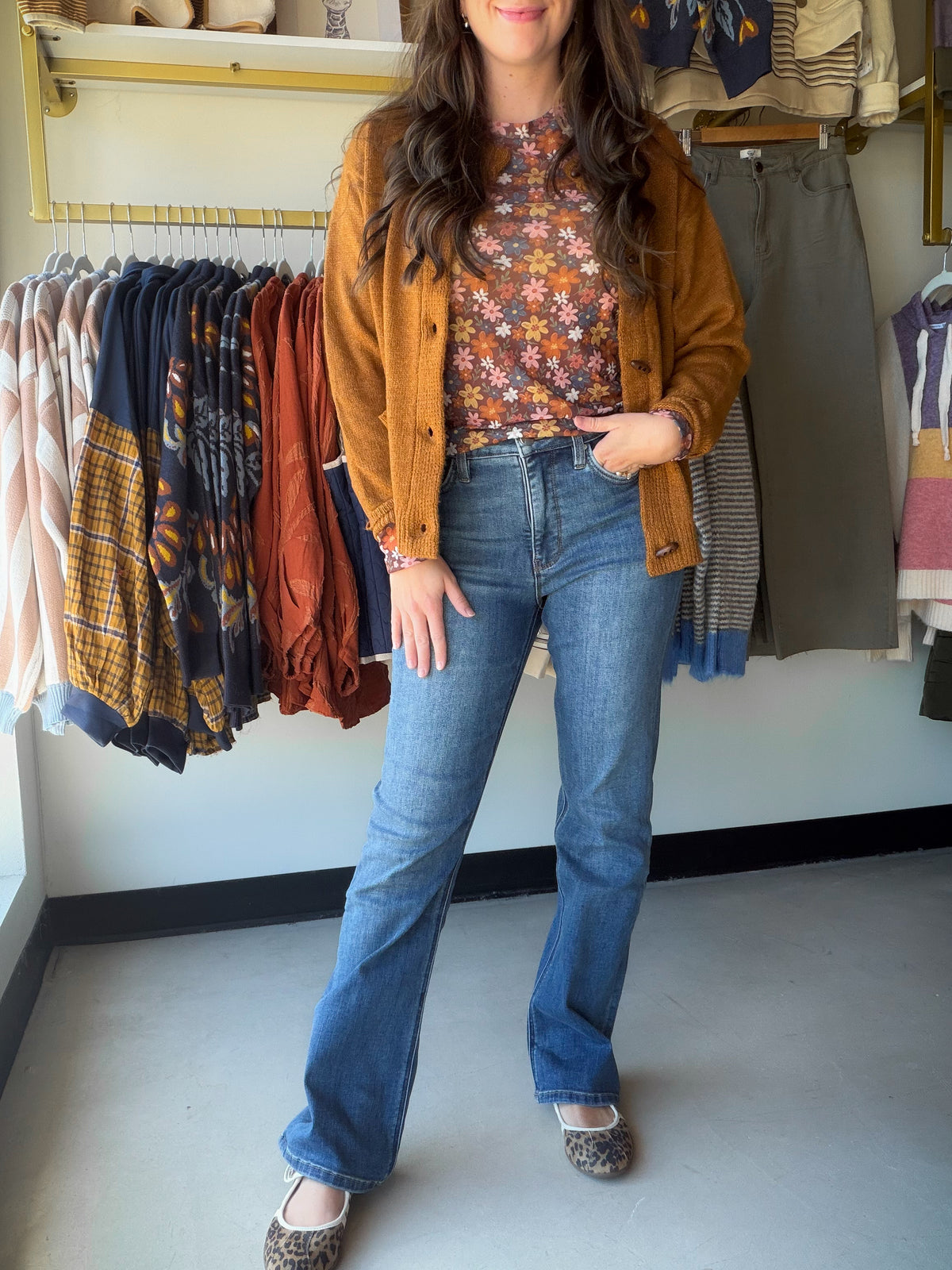 Mia Boot Cut Jeans - Regular Inseam
