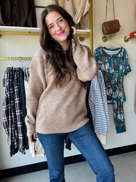 Mocha Sweater Hoodie