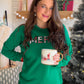Merry Plaid Evergreen Crewneck