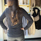 Black Stacy Top