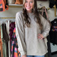 Heather Mocha Melange Sweater