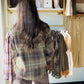 Finley Plaid Olive & Brown Top