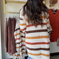Fall Stripes Cozy Cardigan