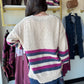 Berry Border Stripe Sweater