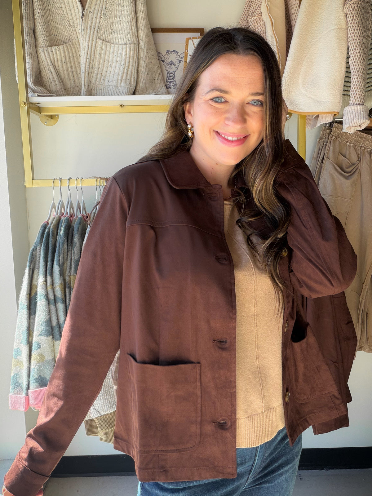 Dakota Button Up Jacket
