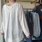 White V Neck Tunic