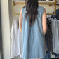 Light Denim Braided Dress