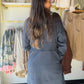 Navy Zip Up Tunic