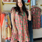 Pink & Green Mix Floral Dress