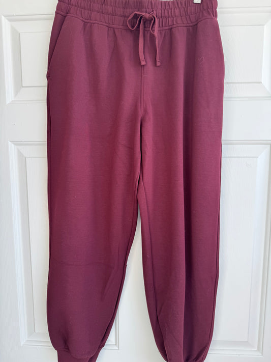 Burgundy Joggers