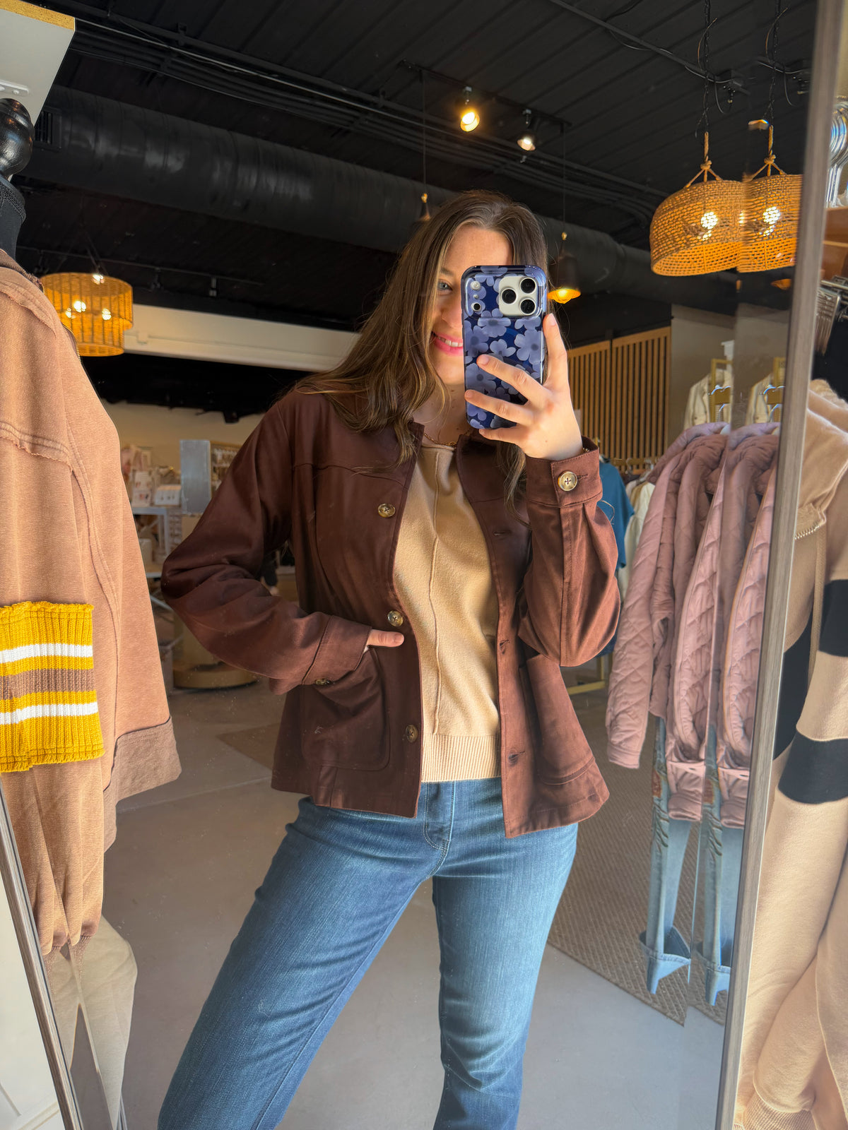Dakota Button Up Jacket