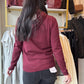 Burgundy Sweater Hoodie