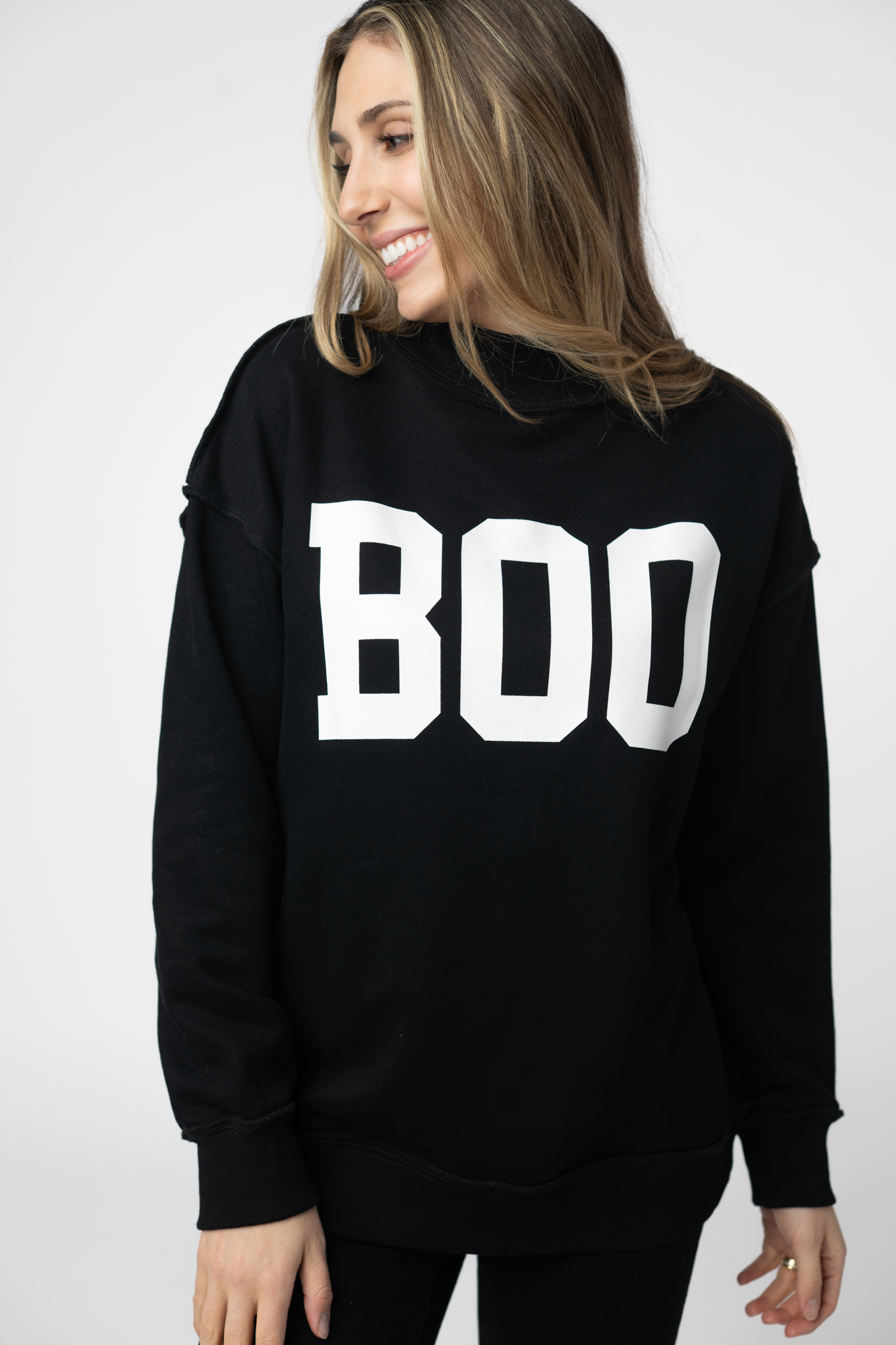 IN STOCK Piper Reversible Sweatshirt - BOO