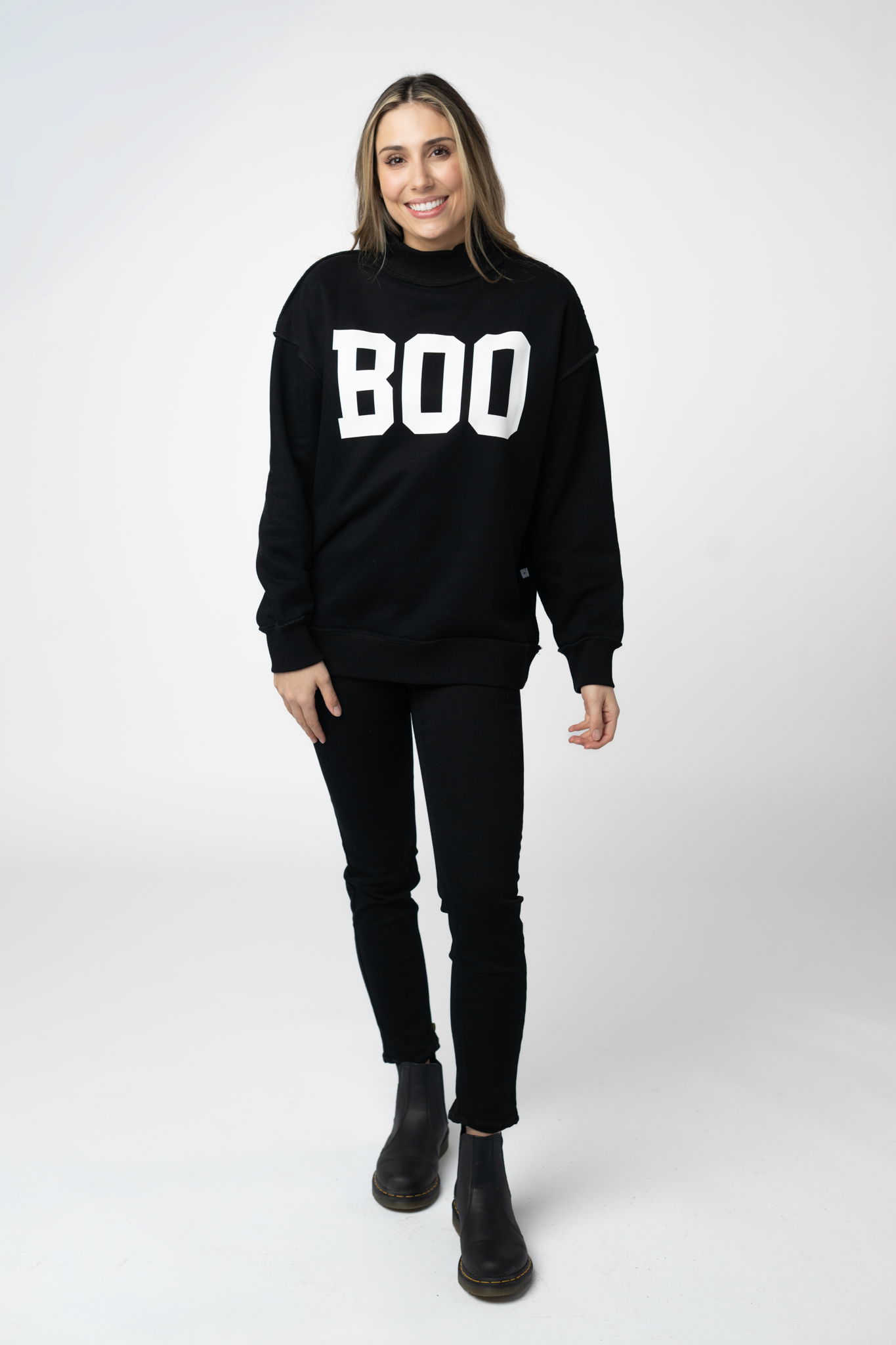 IN STOCK Piper Reversible Sweatshirt - BOO