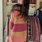 Autumn Color Block Cardigan