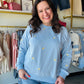 Lemon Embroidered Crewneck Pullover