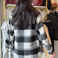 Black & White Plaid Jacket
