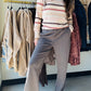 Charcoal Casual Bottoms