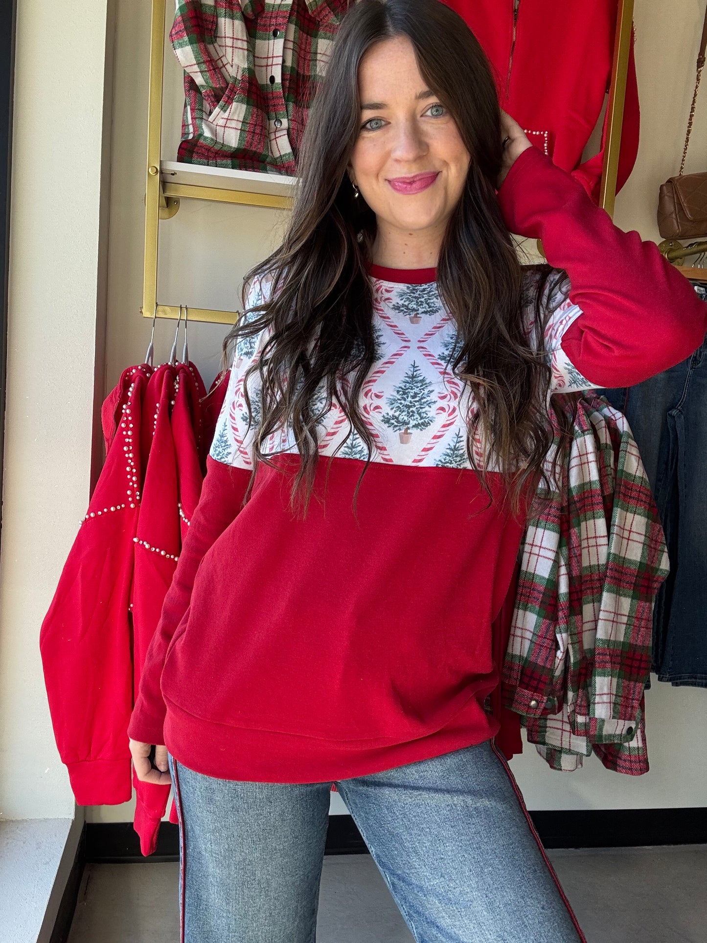 Candy Cane Lane Natalie Pullover