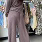 Peppercorn Leopard Accent Pants