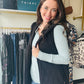 Black Hooded Vest