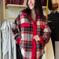 Holiday Plaid Oversized Shacket