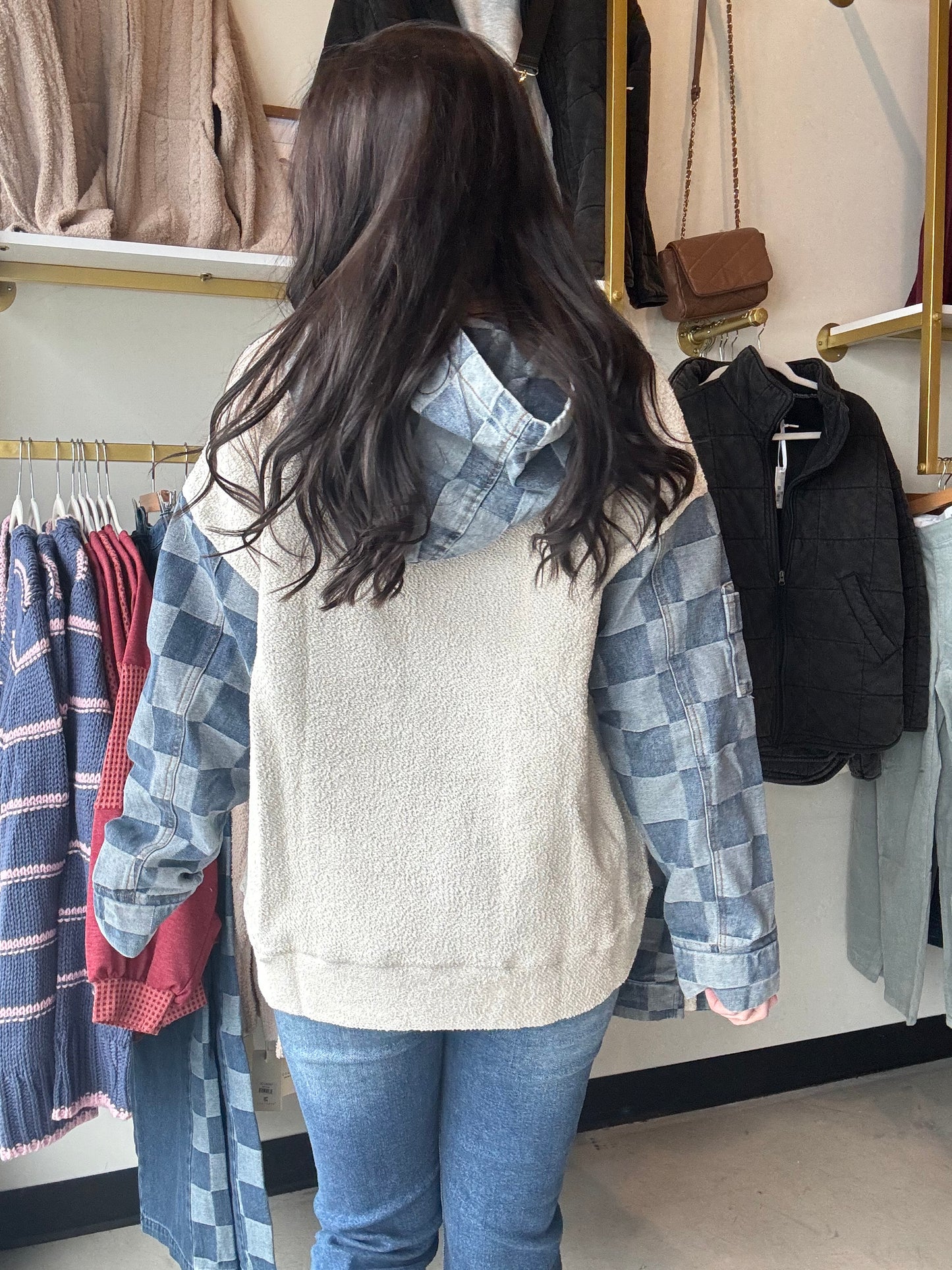 Loop Terry Denim Pullover