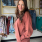 Rust Pigment Dyed Pullover