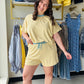 Butter Sky Stripe Lounge Top