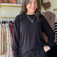Black Corrine Pullover