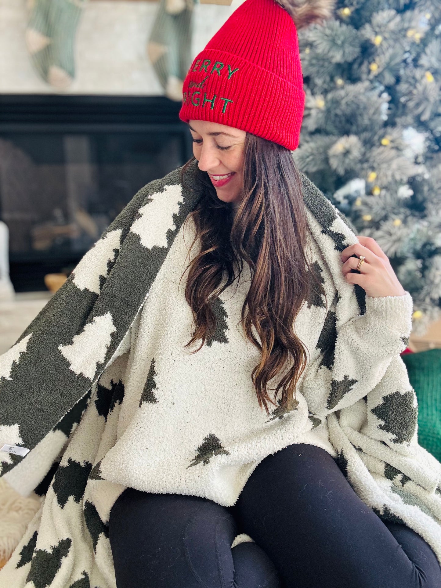 Winter Tree Luxe Crewneck