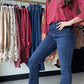 Sophia Pull On Straight Jeans