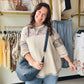 Easel

Embrace effortless boho-chic with this oversized mineral-washed terry top featuring charming mixed floral accents. Its relaxed, boxy silhouette and vintage-inspired texture provide the perfect balance of comfort and feminine style.

Soft mineral-washed terry comfort.
Relaxed, oversized, ultra-flattering fit.
Charming mixed floral print accents.
Versatile 3/4 length sleeves.
Timeless, vintage-inspired ecru hue.
Effortless, lived-in boxy silhouette.
