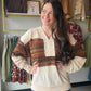 Easel

CROCHET MIX WASHED TERRY PULLOVER
-RELAXED, OVERSIZED FIT
-MULTICOLOR TEXTURED STRIPED
-SPLIT V NECK
-MINERAL WASHED
-DROPPED SHOULDER
-STITCHED RECTANGULAR PATCH DETAIL
-SMALL MEASUREMENTS : LENGTH - 26.5" &amp; BUST - 24"

Fabric: KNIT
Content: 100% COTTON

 