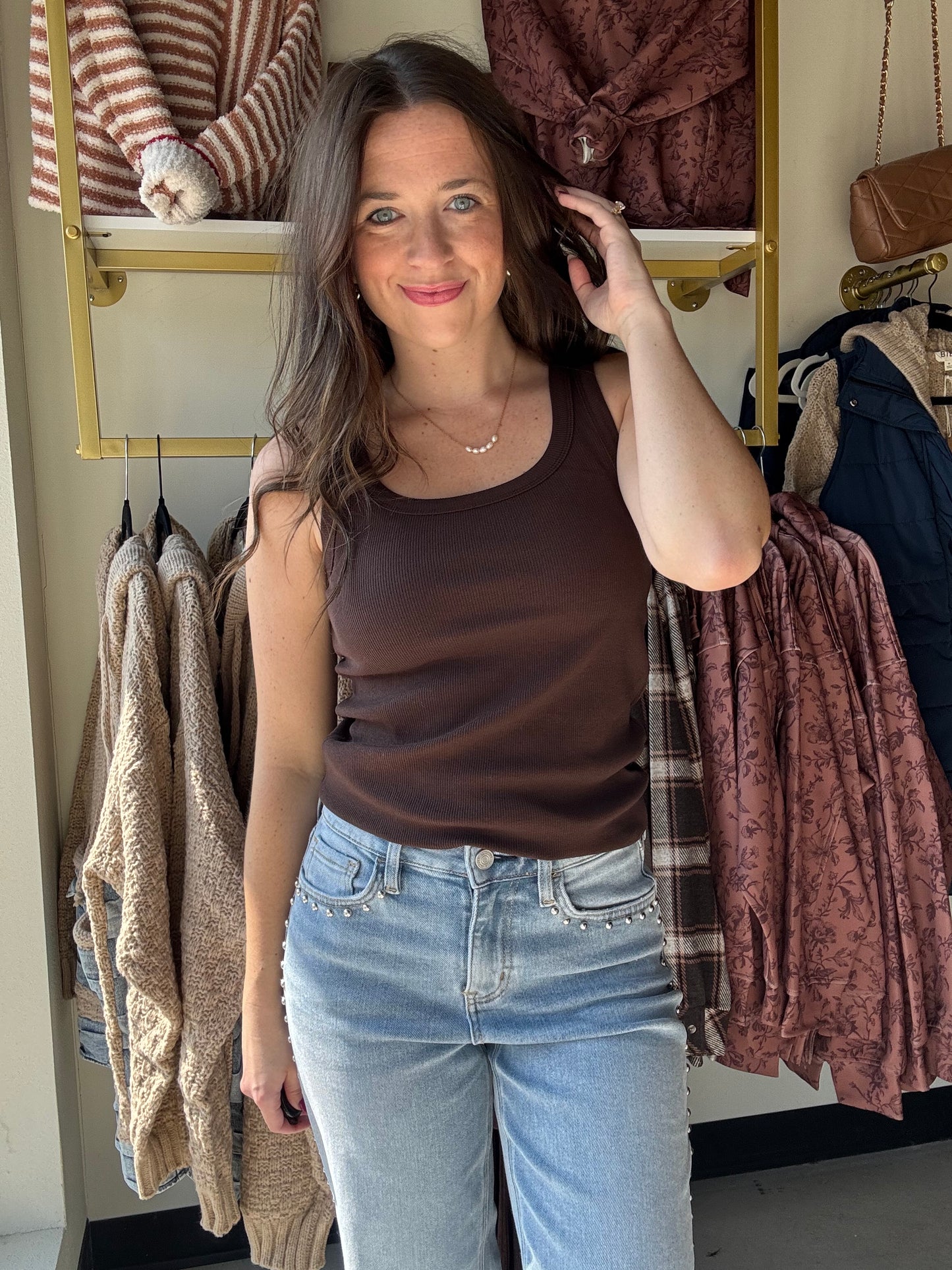 Coffee Bean Clarkson Tank